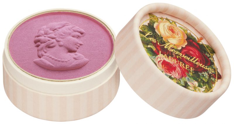 Les Merveilleuses Laduree迷你浮飾仕女頰彩,NT1,45001號Orchidée蘭花:華麗的玫瑰色