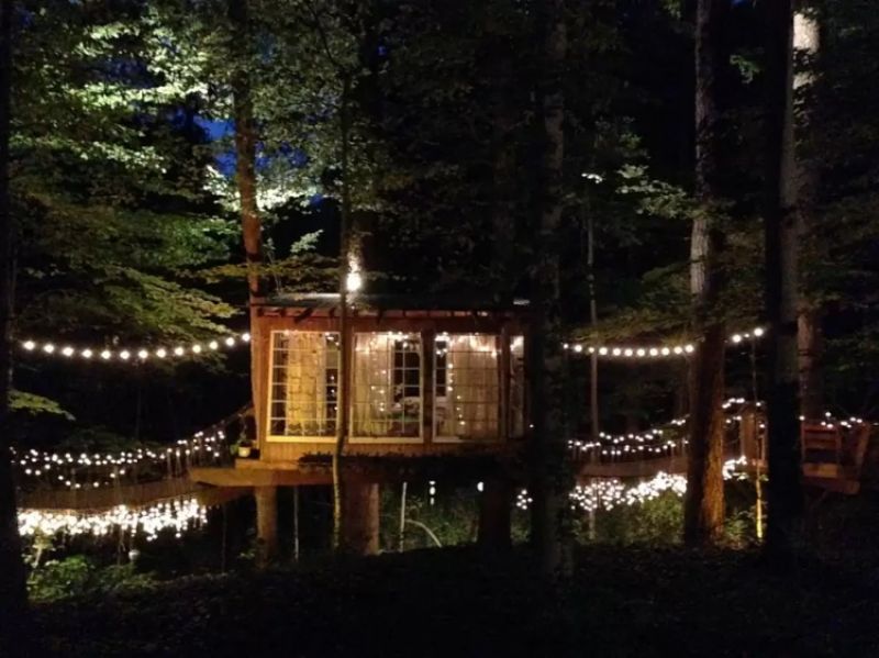 2.Secluded Intown Treehouse,最少預訂2晚,NT11,552/晚