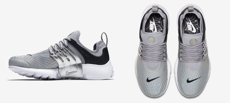 NIKE AIR PRESTO LOTC一道銀色的鑲邊是為身在里約的英雄們喝彩,而輕盈宛如T-shirt般的貼合觸感則使它擁有不凡的舒適質感。