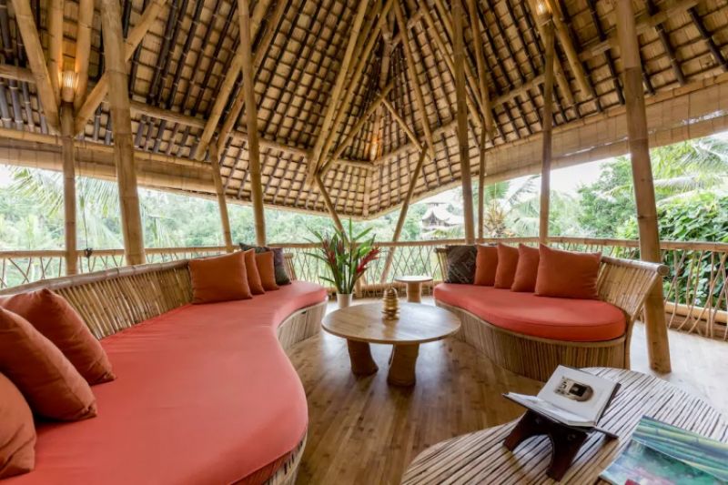 4.Stunning All Bamboo House by River,最少預訂2晚,NT10,726/晚