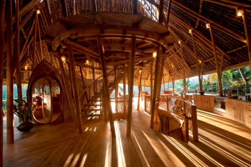4.Stunning All Bamboo House by River,最少預訂2晚,NT10,726/晚