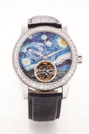 積家 Master Grand Tourbillon Enamel Van Gogh大師系列梵谷星夜陀飛輪琺瑯彩繪腕錶