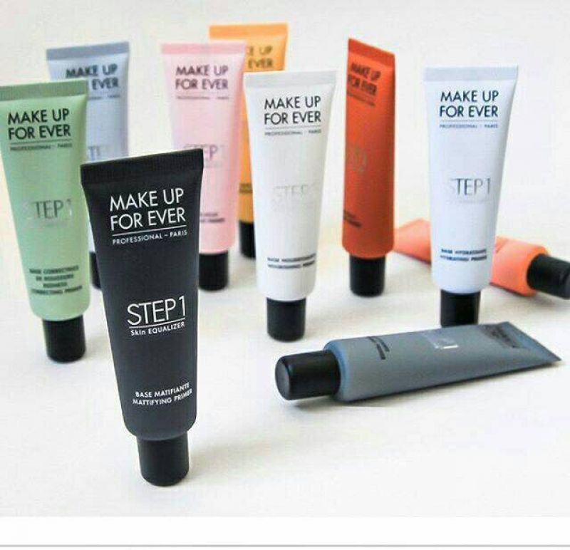 Make Up For Ever Step1第一步奇肌對策,NT1,400。為完美肌膚做好打底工作,一次推出11款針對不同膚質、狀況與需求的妝前產品,易出油就使用零油光,想減少毛孔使用平滑肌,也有立即補水及完美潤色的不同調色選擇,使用後再上底妝效果超明顯,一次入手多款是正常行為。