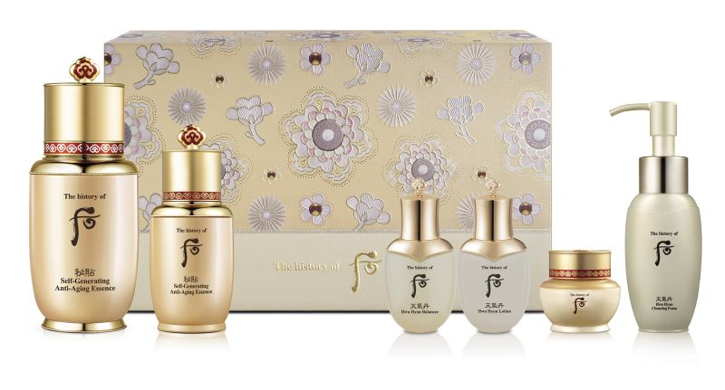 后重生秘帖天后限量典藏禮盒(重生秘帖50ml(正貨)+重生秘帖20ml+潔顏精華50ml+重生水25ml+重生乳25ml+重生秘帖光澤霜8ml)特價NT5,980,總價值NT12,080