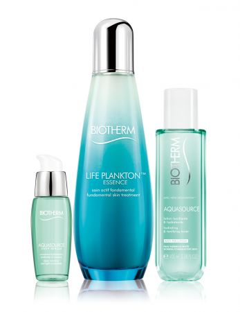 Biotherm奇蹟活源精露加大組(奇蹟活源精露200ml+三倍極潤保濕精華15ml+活泉平衡機能水100ml)優惠價NT2,520,價值NT4,400