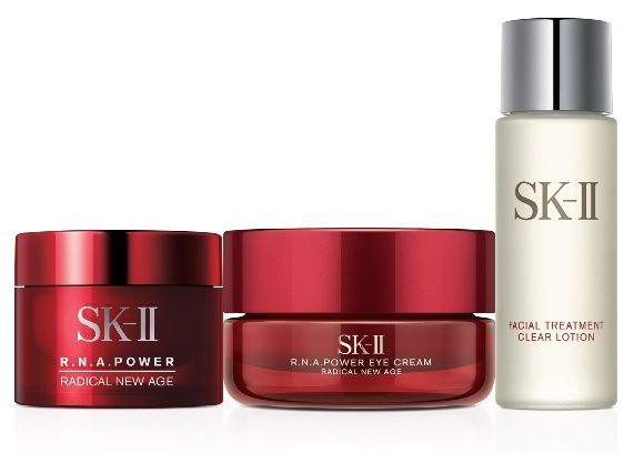 SK-II青春眼霜組(R.N.A.超肌能緊緻大眼霜15g+亮采化粧水30ml+R.N.A.超肌能緊緻活膚霜15g)特價NT2,862,總價值NT4,561(63折)