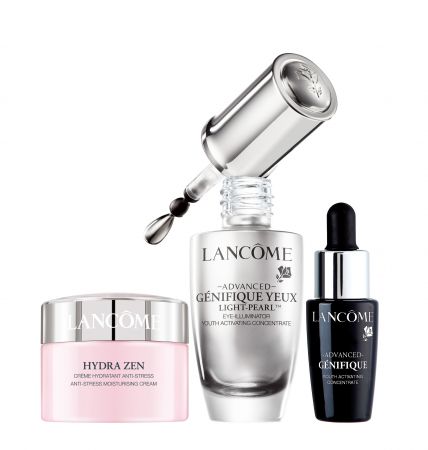 Lancome肌因大眼修護組(超進化肌因亮眼賦活精粹20ml (正產品)+超進化肌因賦活露7ml+超水妍舒緩保濕霜15ml)價值NT3,927, 建議零售價NT2,500,週慶價NT2,250