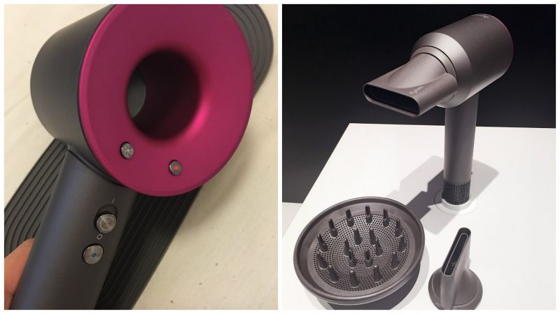 dyson supersonic™桃紅色吹風機