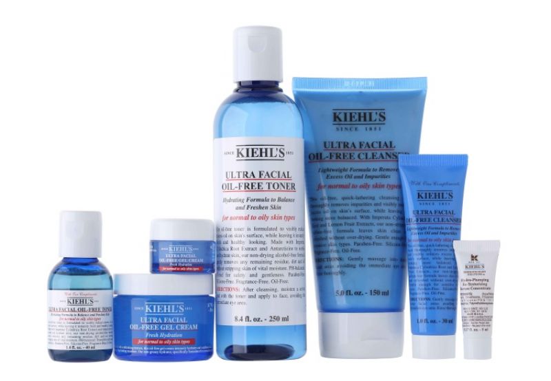 Kiehl's 清爽保濕組【冰河保濕-無油清爽化妝水250ml+冰河醣蛋白-無油清爽凝凍50ml+冰河保濕-無油清爽潔面慕斯150ml+冰河保濕無油清爽潔面慕斯30ml+冰河保濕無油清爽化妝水40ml+冰河醣蛋白無油清爽凝凍7ml+超彈潤青春水精華 5ml】,特價2592元