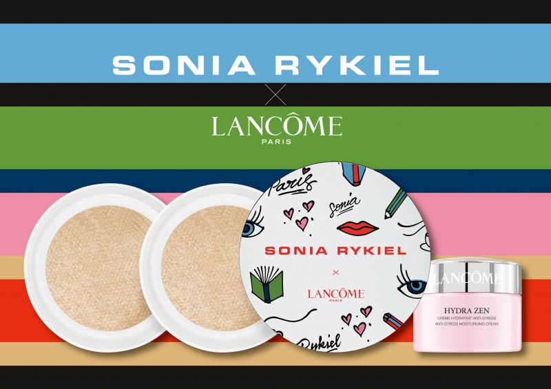【Lancome 超人氣無瑕氣墊組(搭配SR限量盒)】激光煥白氣墊粉餅 無瑕持久版X2 (O-01/O-02任選一色) (正產品) + 激光煥白氣墊粉盒(彩色塗鴉版) (正產品) + 超水妍舒緩保濕霜 15ml價值NT$3,450元 建議零售價NT$2,700 週慶價NT$2,430