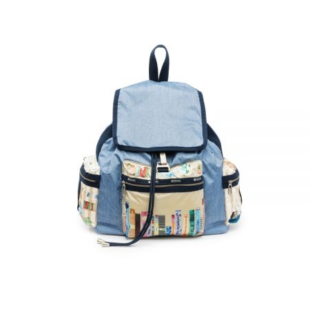 彩色拼接方塊後背包 NT.8,000