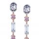 粉鑽耳環,De Beers