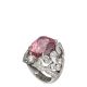 Atalante戒指,鉑金,27.59克拉padparadscha藍寶石,Van Cleef & Arpels