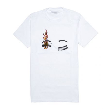 Capsule系列 火焰圖騰短袖棉質T-Shirt$6,800