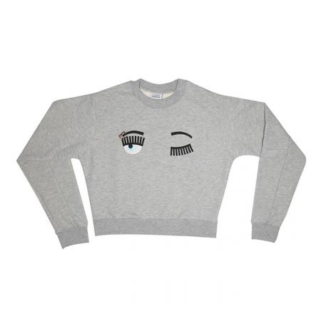 Capsule系列 灰色眉環長袖棉質T-Shirt$9,800