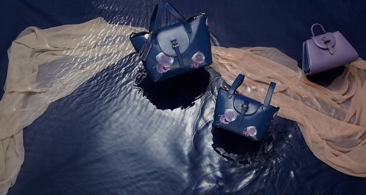 meli melo 2016秋冬形象圖 -深海藍水母印花 Thela & 絲絨紫Allegra