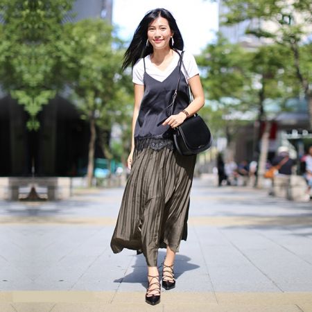 女裝輕便仿羊毛百褶裙_NT$590