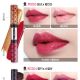 Etude House粉紅骷髏系列雙色唇彩試色。
