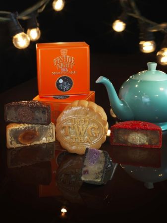 TWG Tea茗茶傳統月餅,單入茗茶月餅禮盒,建議售價NTD 380元