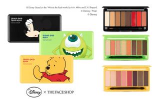 THE FACE SHOP DISNEY款全能8色眼唇盤,NT850
