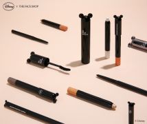 THE FACE SHOP DISNEY款亮彩眼影筆、抗暈眼線筆、睫毛膏。