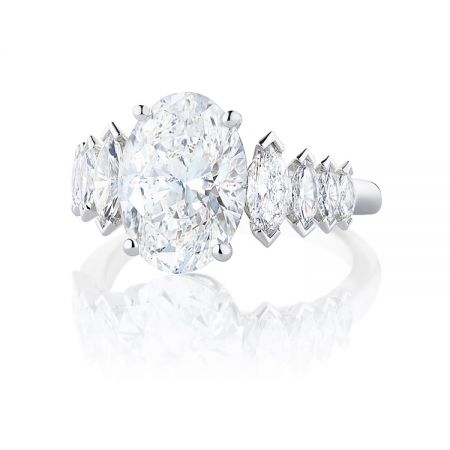 London By De Beers 高級珠寶系列_Albert Bridge 鑽石戒指