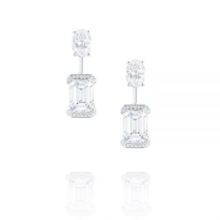 London By De Beers 高級珠寶系列_Battersea Light 鑽石耳環