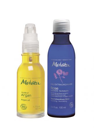 堅果油修護組摩洛哥堅果油50ml(正貨)+玫瑰美容液100ml(正貨)推薦價NT. 1,880 | 價值NT. 2,360 (79折)