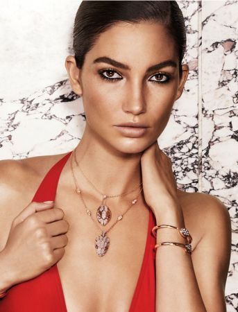 BVLGARI 2016-2017 Lily Aldridge 的全新形象廣告