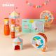 Etude House X小飛象的極效膠原保濕聯名系列,展現馬戲團般的歡樂繽紛感。