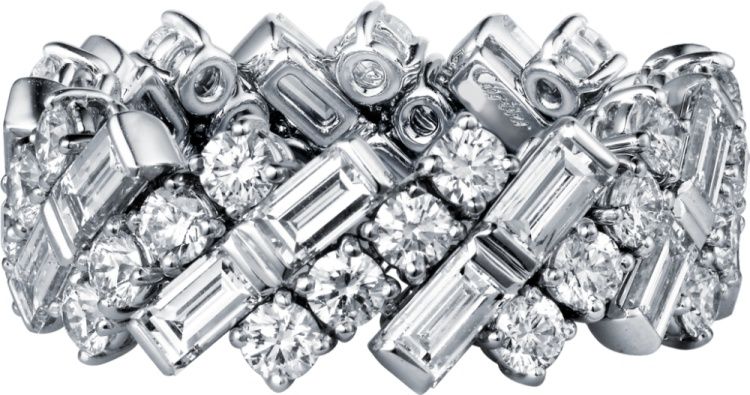 Cartier Reflection系列鑽石戒指