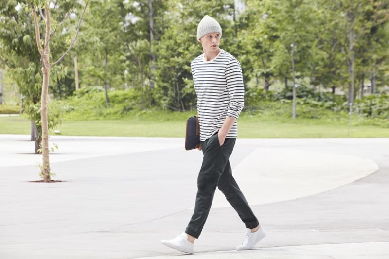 街頭潮流_UNIQLO 男裝束口褲(棉質) 售價NT$990
