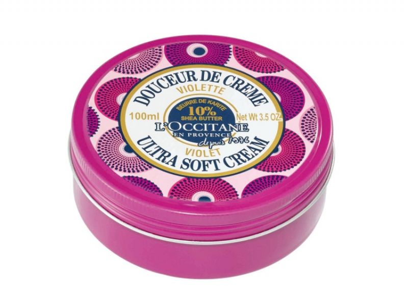 L'OCCITANE 乳油木紫羅蘭輕柔潤膚霜100ml NT. 1,180 (限量)