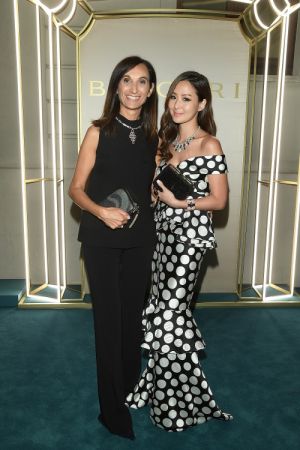 時尚名媛孫芸芸和寶格麗設計總監Mireia Lopez Montoya