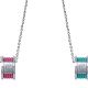 FORVER THIN Necklace迷人紫,建議售價NT7,900FORVER THIN Necklace 藍綠,建議售價NT7,900