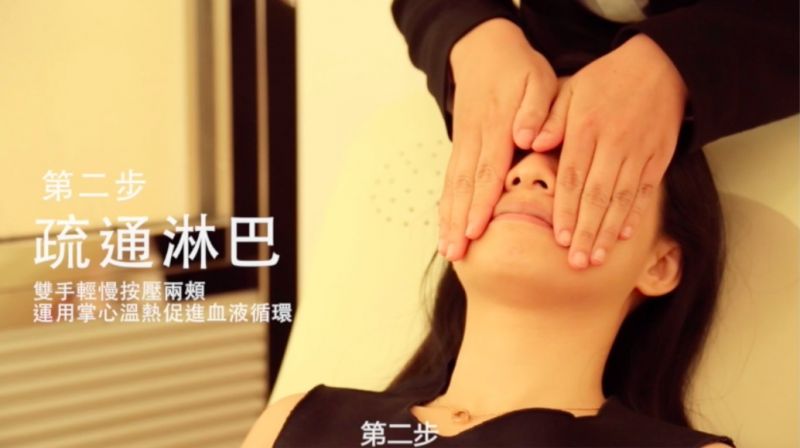 Step 2:疏通淋巴。