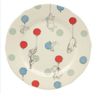 Cath Kidston小熊維尼聯名系列 - 餐盤$580