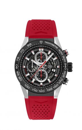 Carrera Heuer-01 系列腕錶,精鋼錶殼,Tag Heuer。