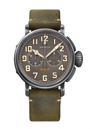 Heritage Pilot Ton-Up 腕錶,Zenith。
