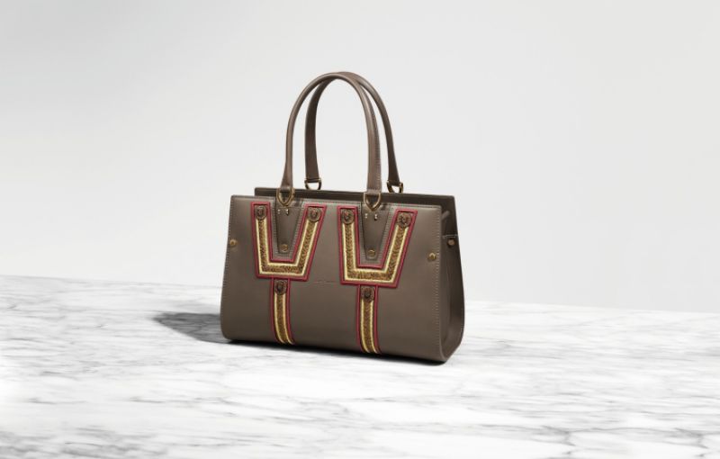 Longchamp總店限定Paris Premier Couture 卡其