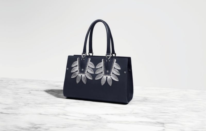 Longchamp總店限定Paris Premier Couture 海軍藍