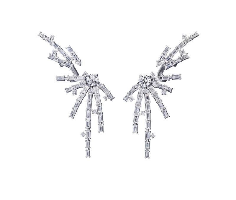 TASAKI spirea 鑽石鉑金耳環 NT$405萬