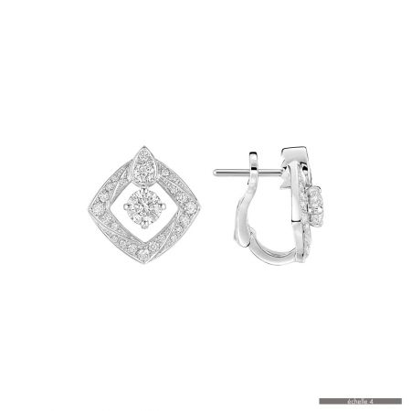 CHAUMET Josephine Eclat Floral 白金耳環建議售價 432,000