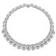 BVLGARI DIVAS’ DREAM鑽石項鍊白K金項鍊,鑲飾845顆密鑲鑽石(總重約16.58克拉)參考售價:約NT$3,484,000元