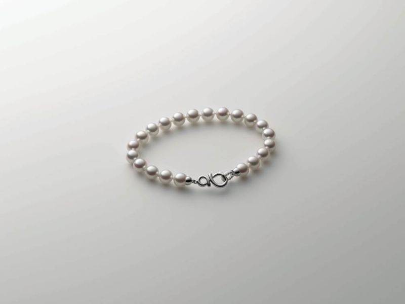 Mikimoto 有多款珍珠串鍊,強調活用金屬釦頭