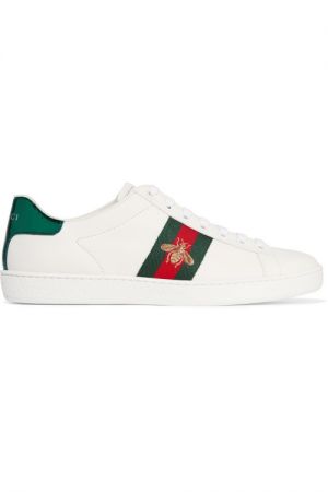 必備時尚款球鞋白色刺繡球鞋,Gucci,NT20,300。
