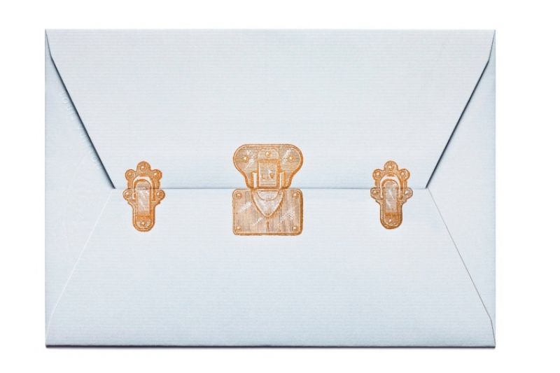 古董行李箱信封, Louis Vuitton,NT8,150。