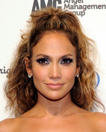 蓬鬆浪漫捲高馬尾J.LO