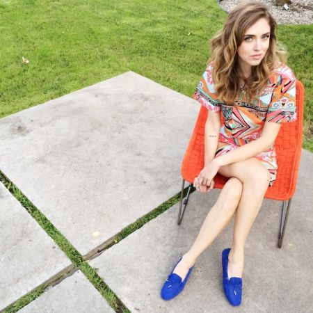 義大利時尚部落客Chiara Ferragni 穿上TOD'S 豆豆鞋