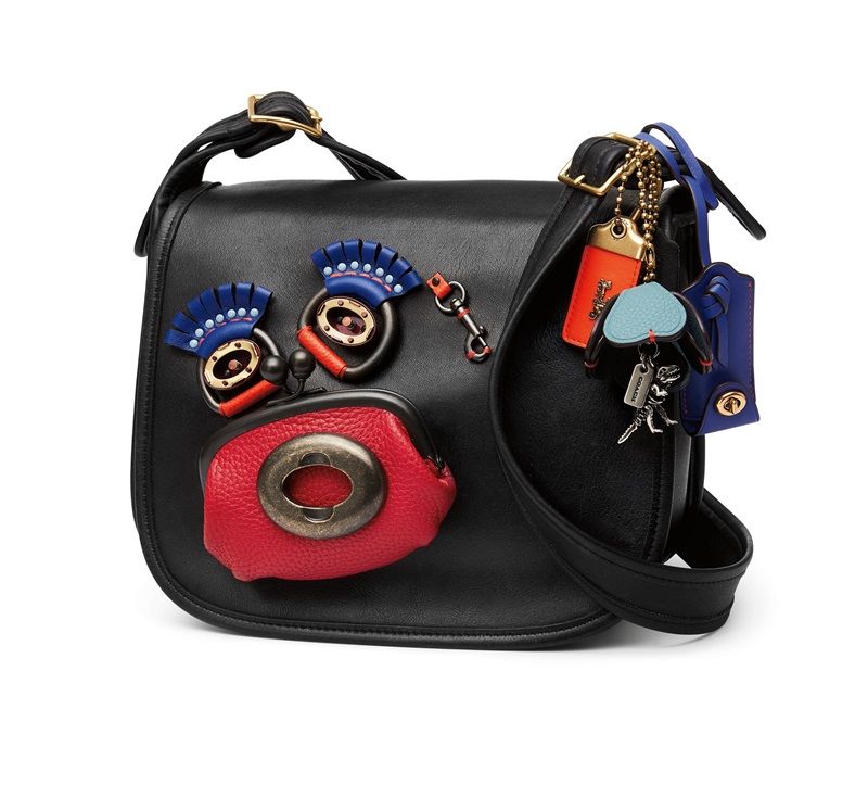 Coach Vintage Saddle Bag_OLBLK2 TWD45,000